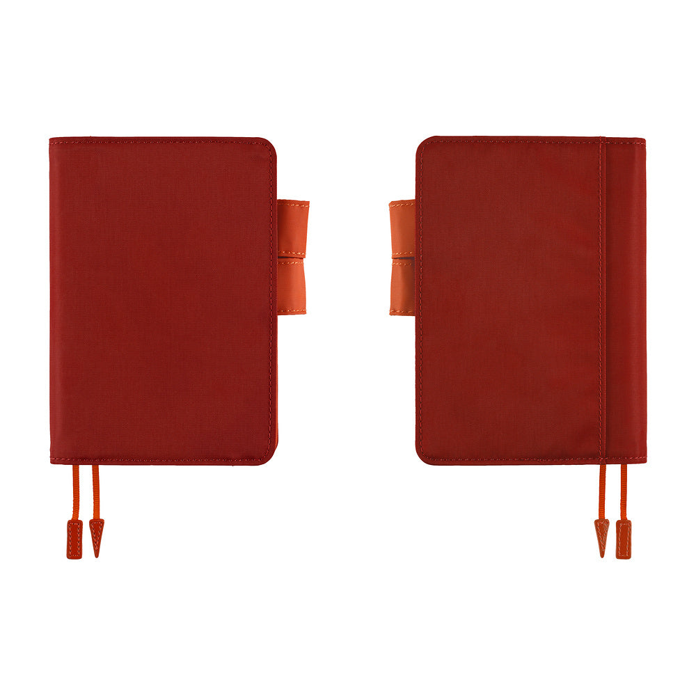 Hobonichi A6 Techo Cover Only - Colors: Bordeaux Teracotta