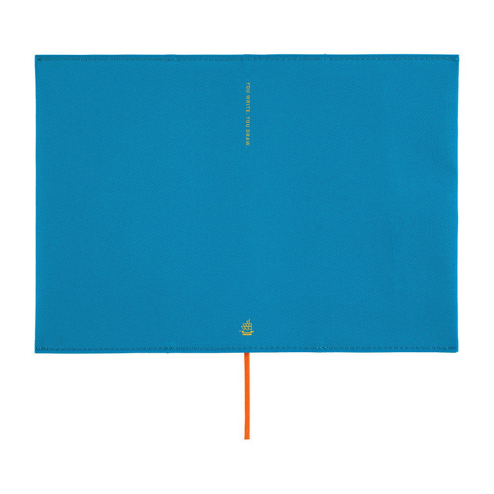 Hobonichi A6 Techo Cover Only - Folio: Ocean Blue