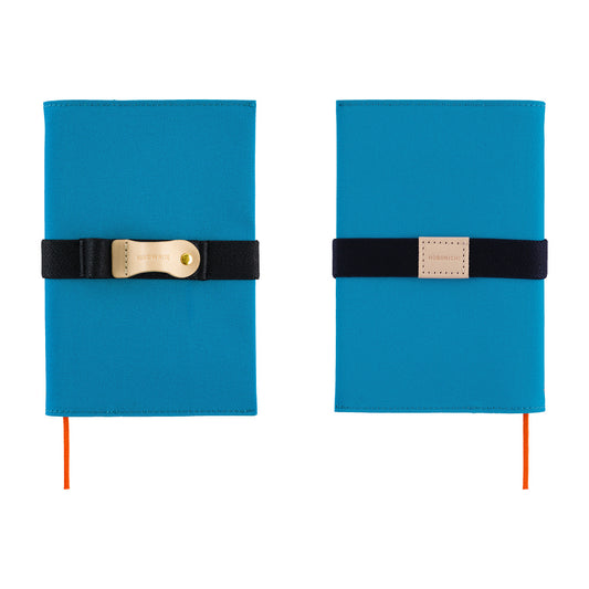 Hobonichi A6 Techo Cover Only - Folio: Ocean Blue