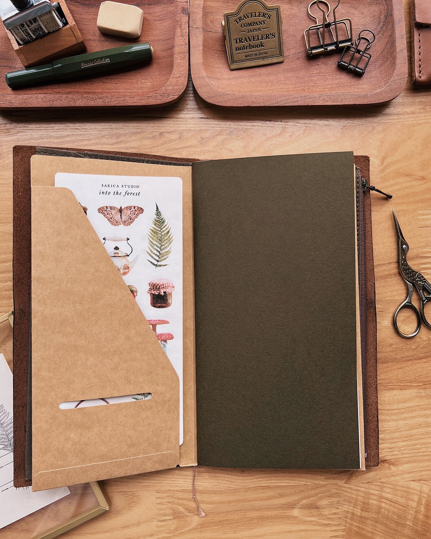 Sarica Studio Standard TN Notebook - Olive Green