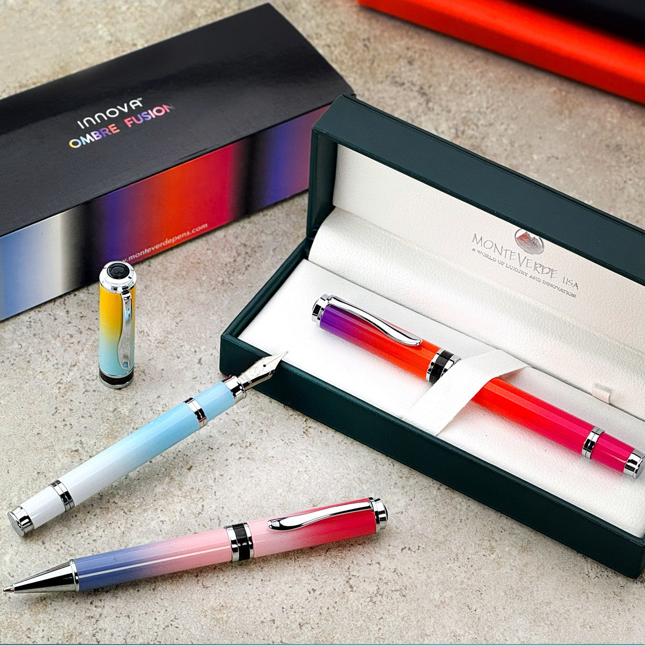 Monteverde Innova Ombre Fusion Fountain Pen - Harmony