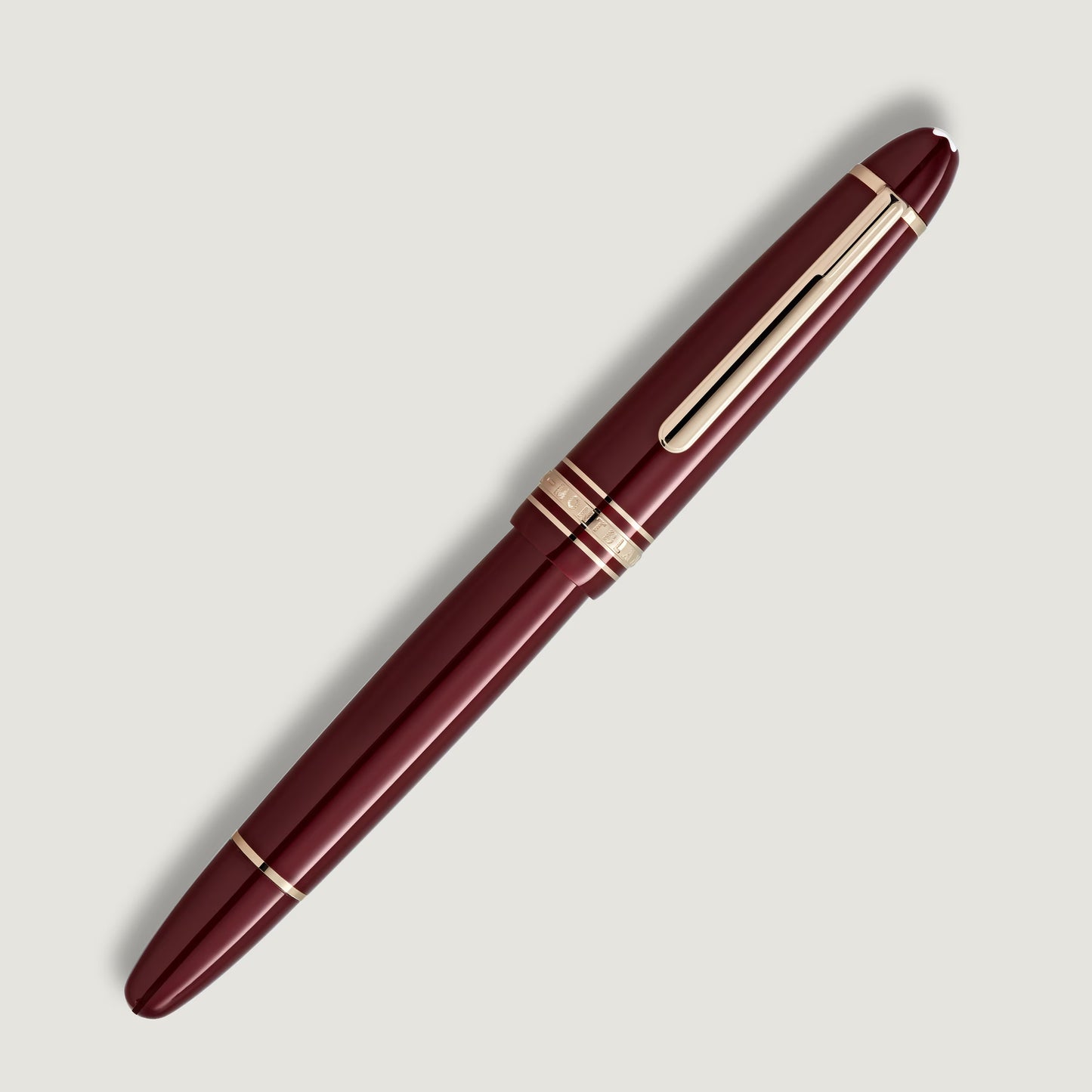 Montblanc 146 Meisterstück Red Hour Fountain Pen - Burgundy Red (LeGrand)