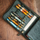 Esterbrook 20 Pen Zipper Pen Case - Army Green