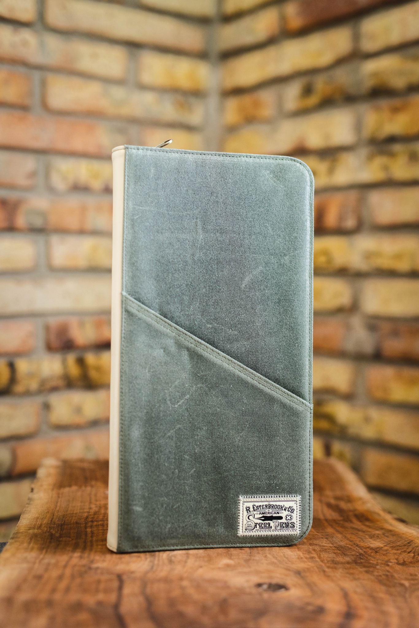 Esterbrook 40 Pen Zipper Pen Case - Army Green – Dromgoole's Fine ...
