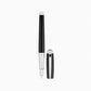 S.T. Dupont Line D Large Fountain Pen - Black Lacquer - Palladium Trim