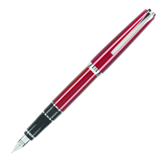 Pilot Metal Falcon Fountain Pen - Burgundy