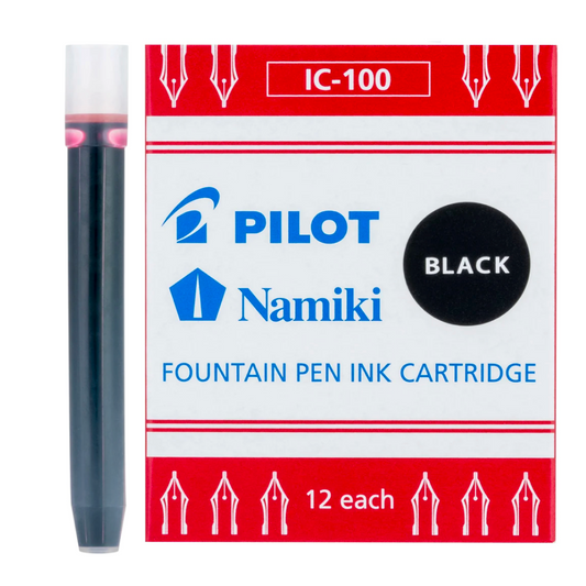 Pilot Namiki Fountain Pen Ink Cartridges - Black
