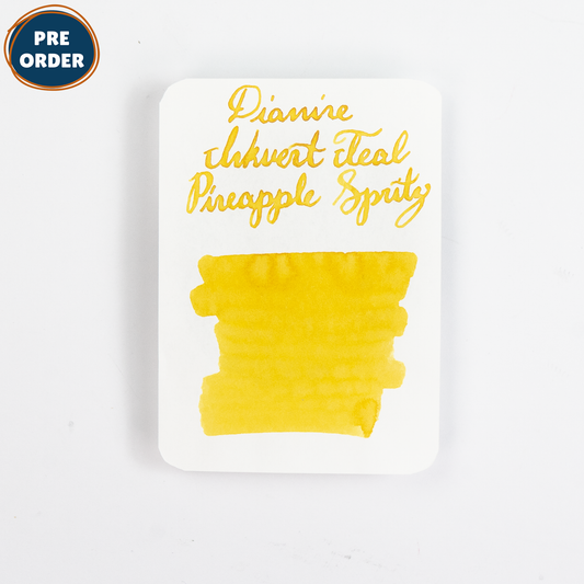 Diamine Pineapple Spritz (50ml) Bottled Ink (Pigment Chameleon) - Teal Edition