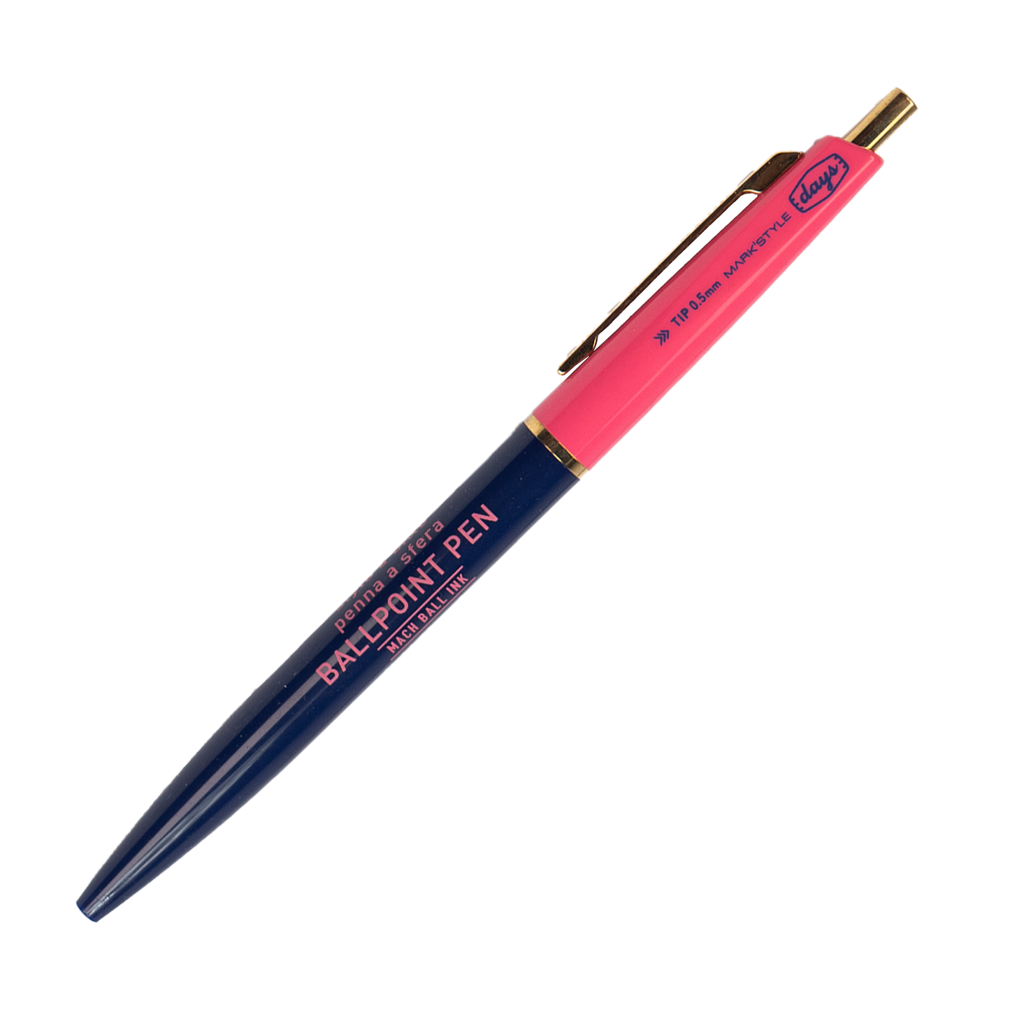 Mark's Style Days x Anterique MACH Ballpoint Pen - Blue/Pink