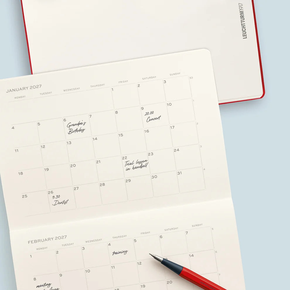 Leuchtturm1917 2027 A5 Medium Monthly Planner Booklet
