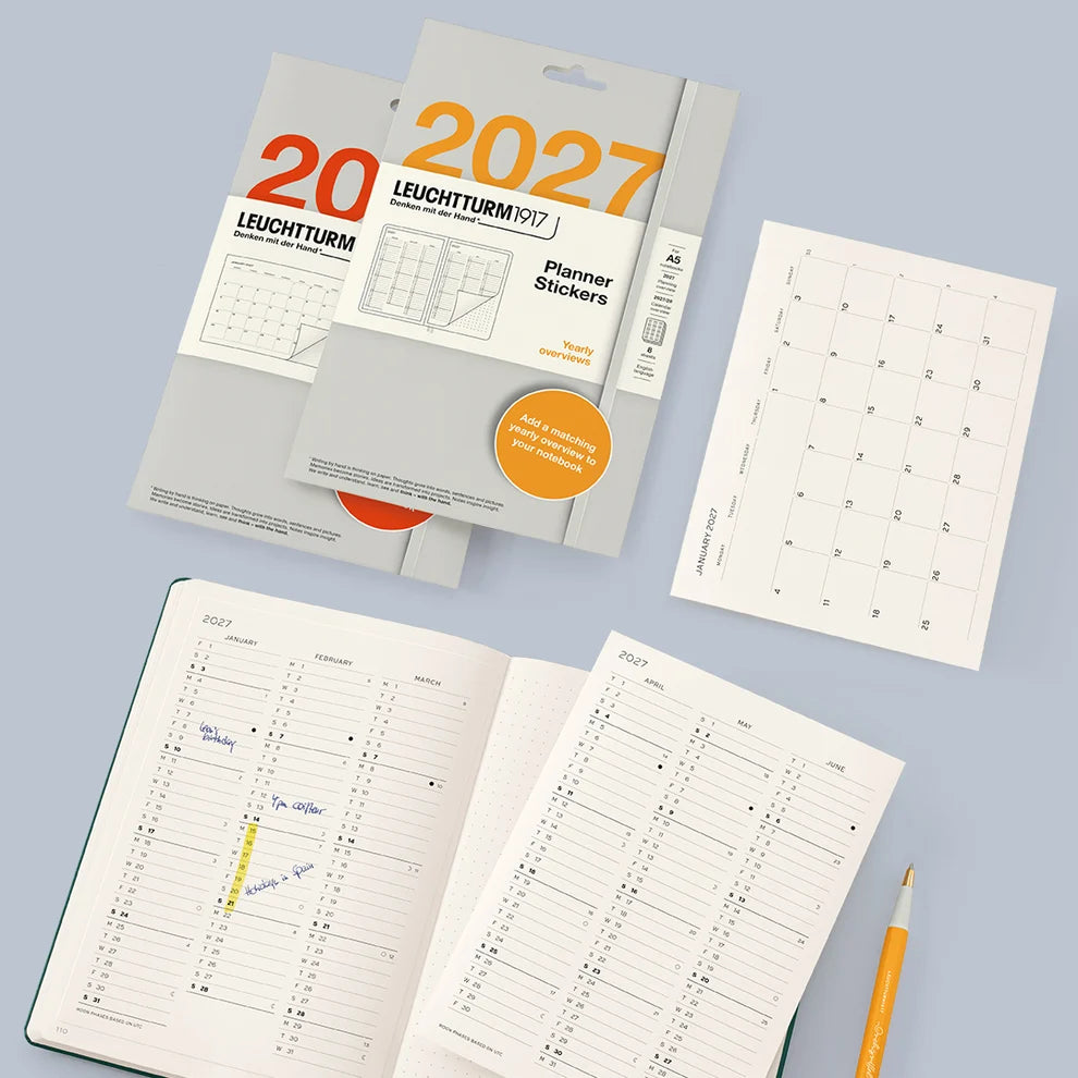 Leuchtturm1917 2027 Planner Sticker Set - Monthly