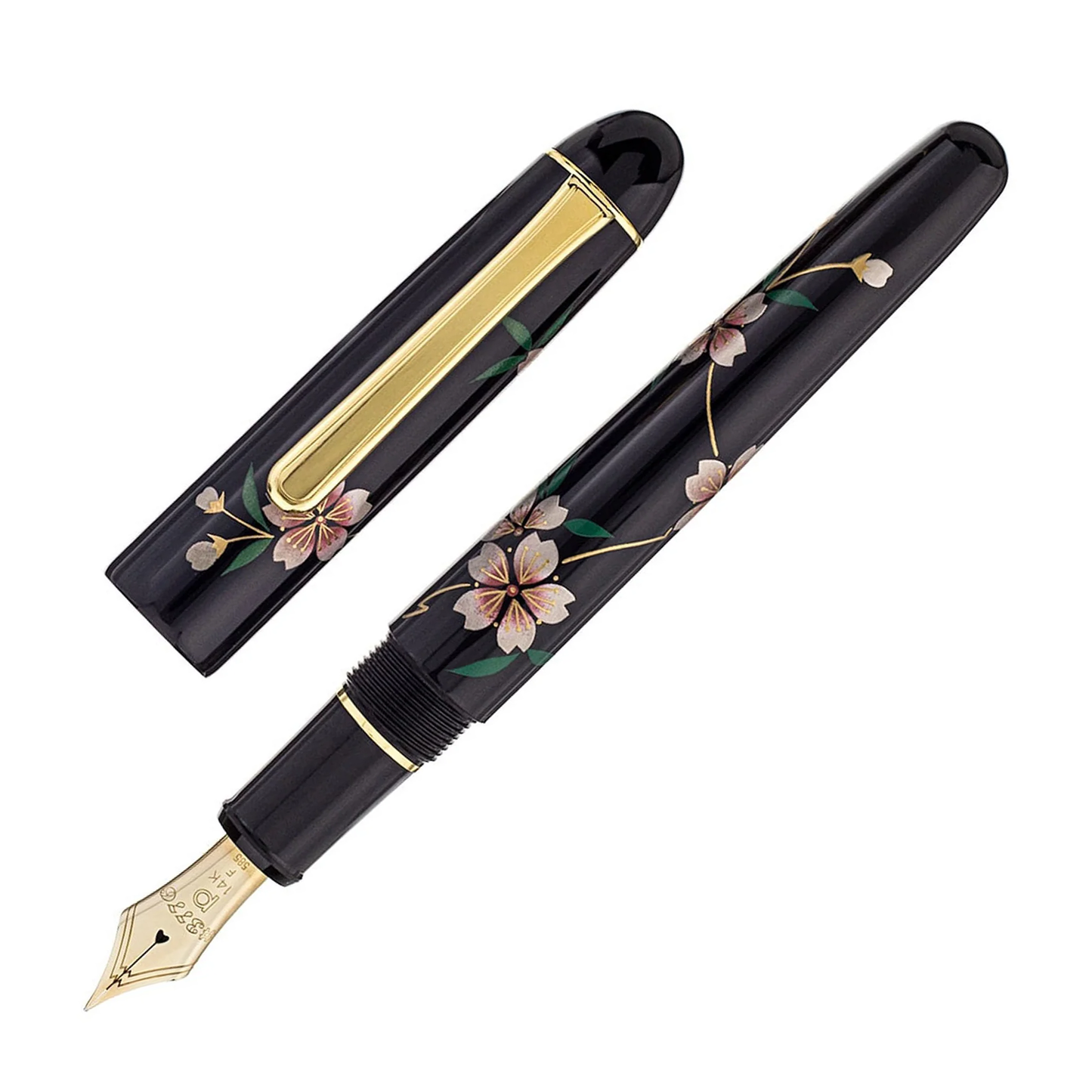Platinum #3776 Century Urushi Maki-e Fountain Pen - Sakura