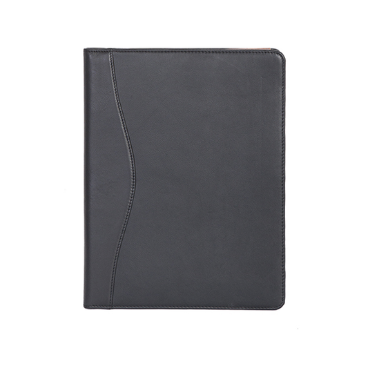 Scully 5012 Leather Pad Holder - Plonge Black