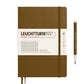 Leuchtturm1917 A5 Medium Hardcover Squared Notebook - Spice Brown