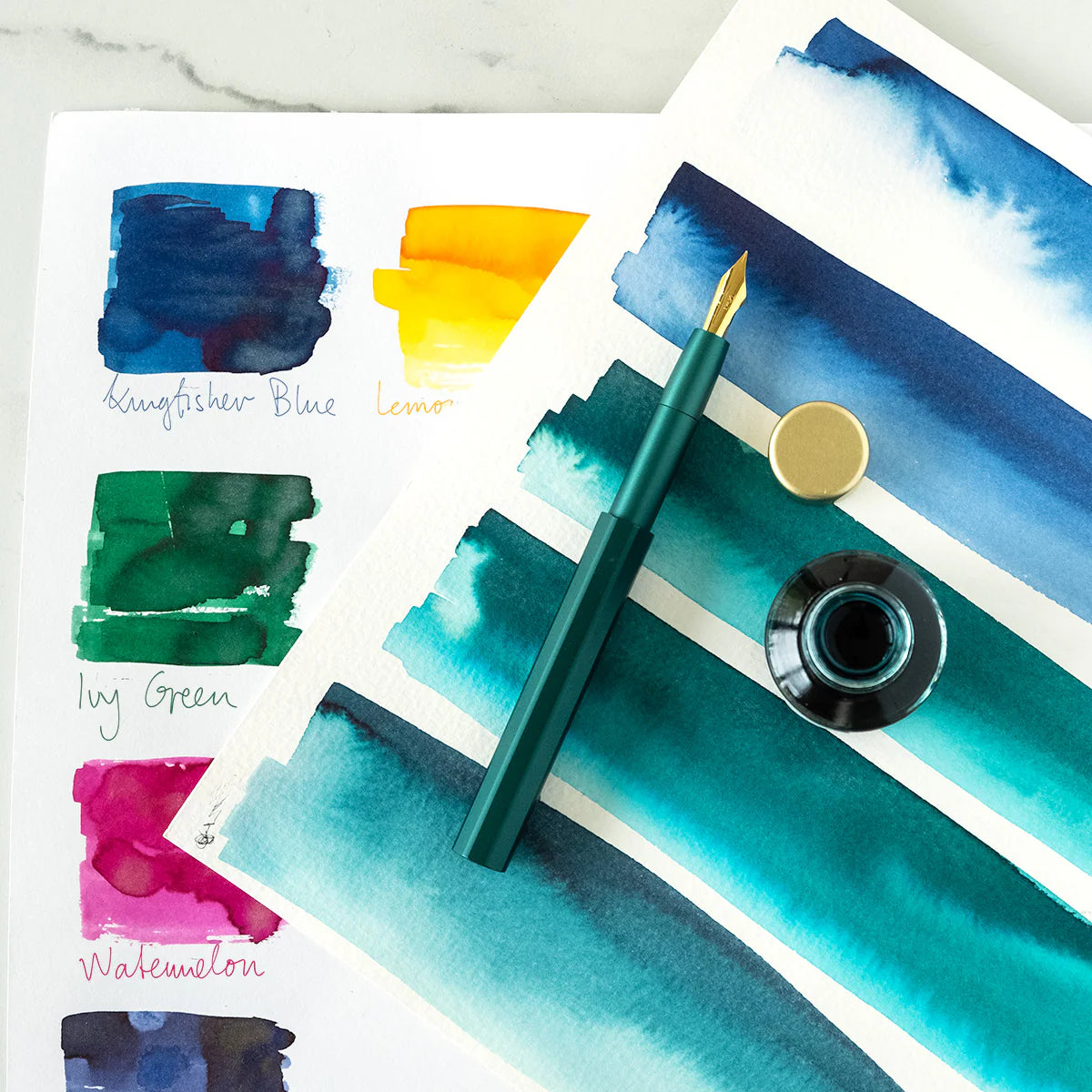 Tom's Studio Pocket Fountain Pen - Iris