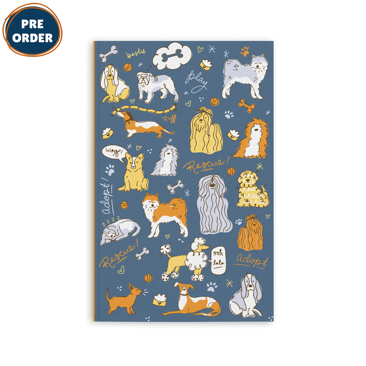 Retro 51 Classic Notebook - Dog Rescue: Series 6 (Dotted)