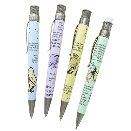 Retro 51 Tornado Gift Set - A.A. Milne Winnie-the-Pooh Collection (3 Rollerballs and Pencil 1.15mm) - Retired