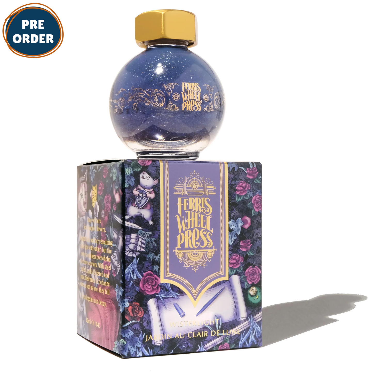 Ferris Wheel Press Wisterlight (20ml) Bottled Ink - FerriTales: The Book of Knights Series