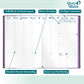 Quo Vadis 2026 Prenote 13 Months Weekly Planner - Texas Black