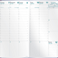 Quo Vadis 2024 Prenote Vertical Weekly Planner with Notes - Refill Only