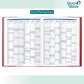 Quo Vadis 2026 President 13 Months Weekly Planner - Texas Blue