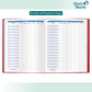 Quo Vadis 2026 President 13 Months Weekly Planner - Texas Blue