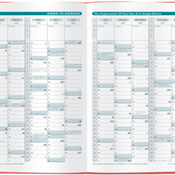 Quo Vadis 2025 President Vertical Weekly Planner - Texas Bamboo