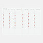 Hobonichi 2026 A5 Techo Cousin Avec Book - Set of 2 (Mon/Jan Start) (6-Month) (Japanese)