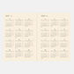 Hobonichi A6 5-Year Techo Book (2026-2030) (Japanese)