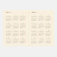 Hobonichi A5 5-Year Techo Book (2026-2030) (Japanese)