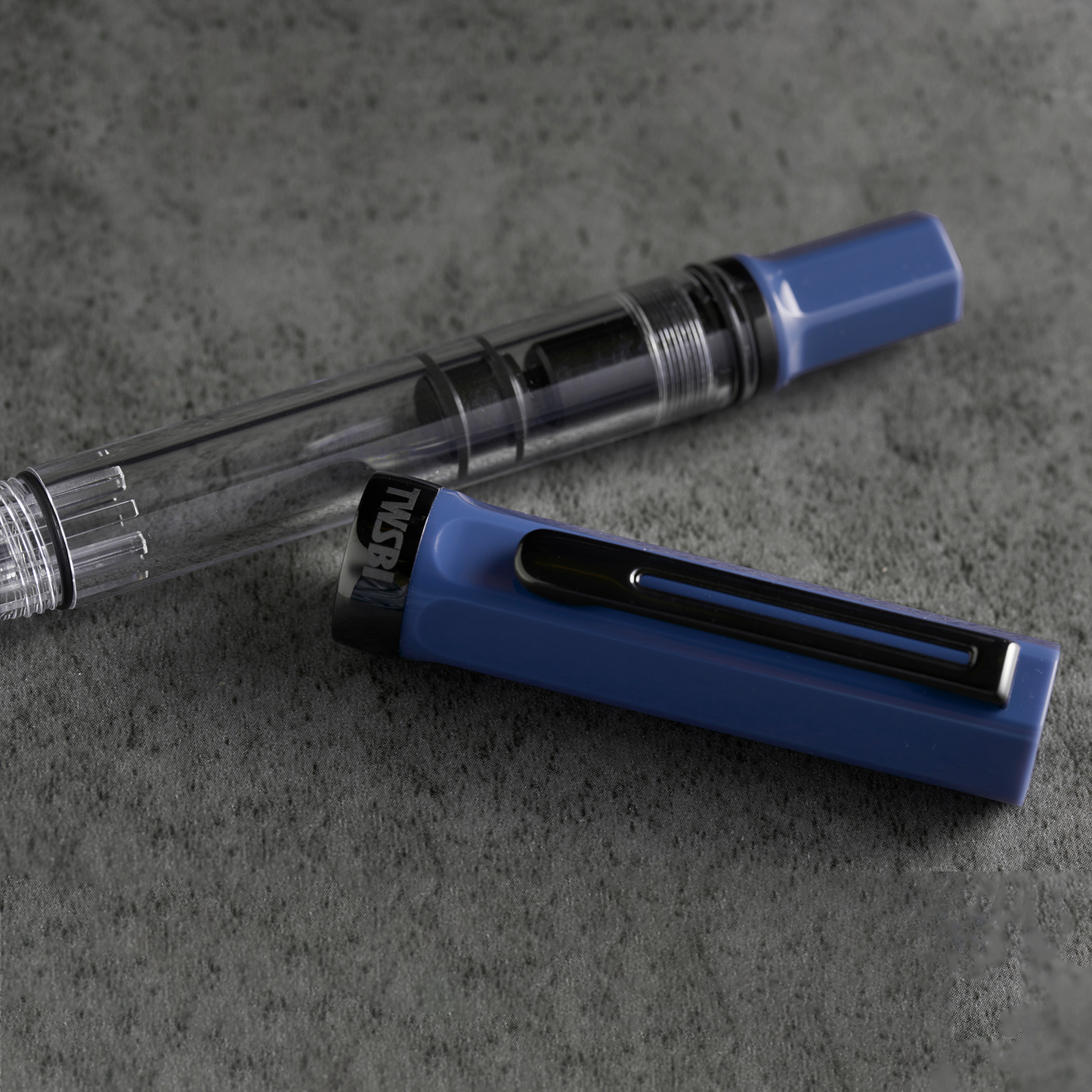 TWSBI ECO Fountain Pen  - Slate Blue with Onyx Trim