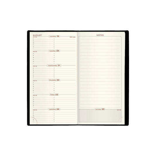 Quo Vadis 2024 Space Weekly Planner with Notes - Texas Blue