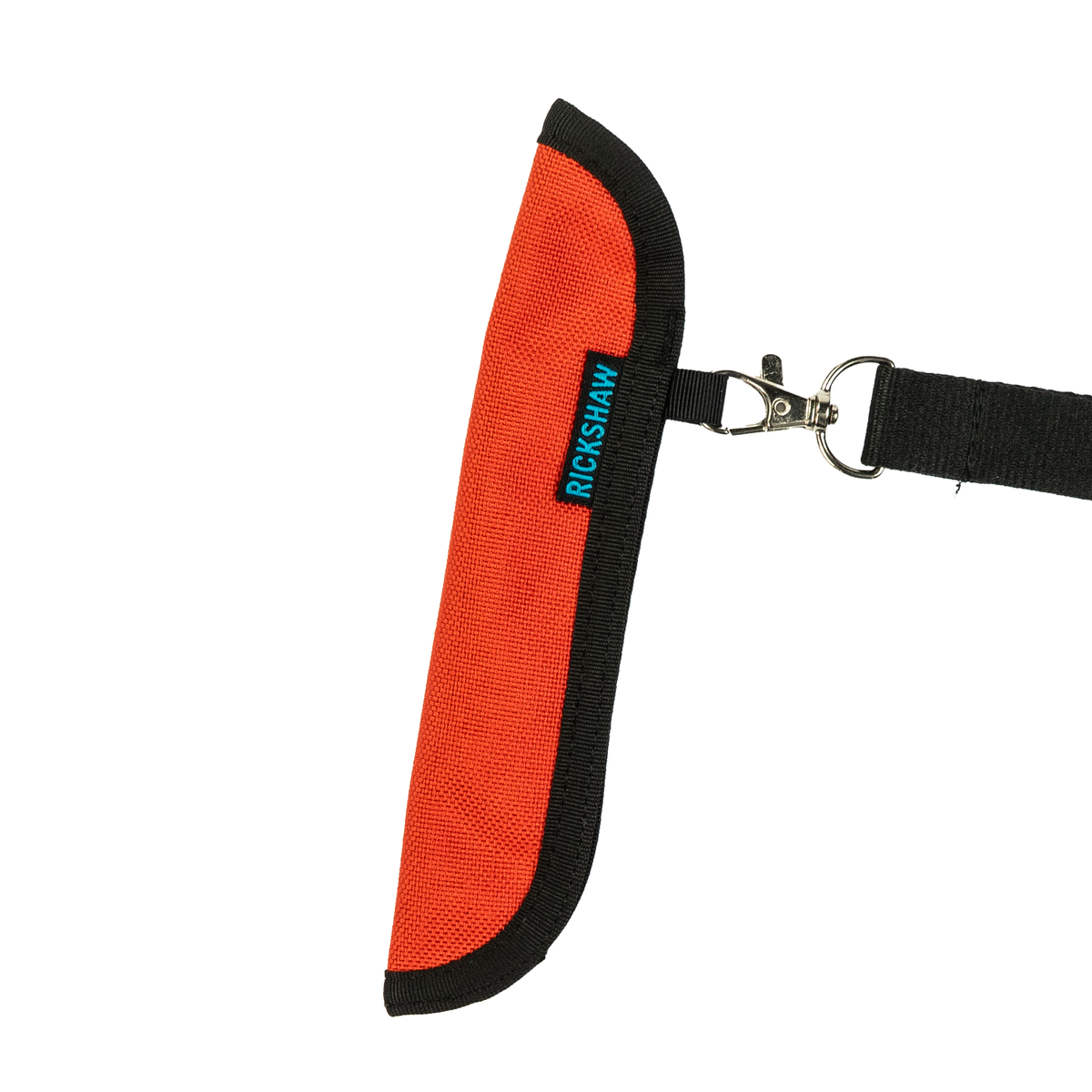 Rickshaw Bagworks 1-Pen Sleeve with Lanyard - Red with Blue Lining