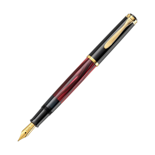 Pelikan Classic M200 Fountain Pen - Red Marbled (Special Edition)
