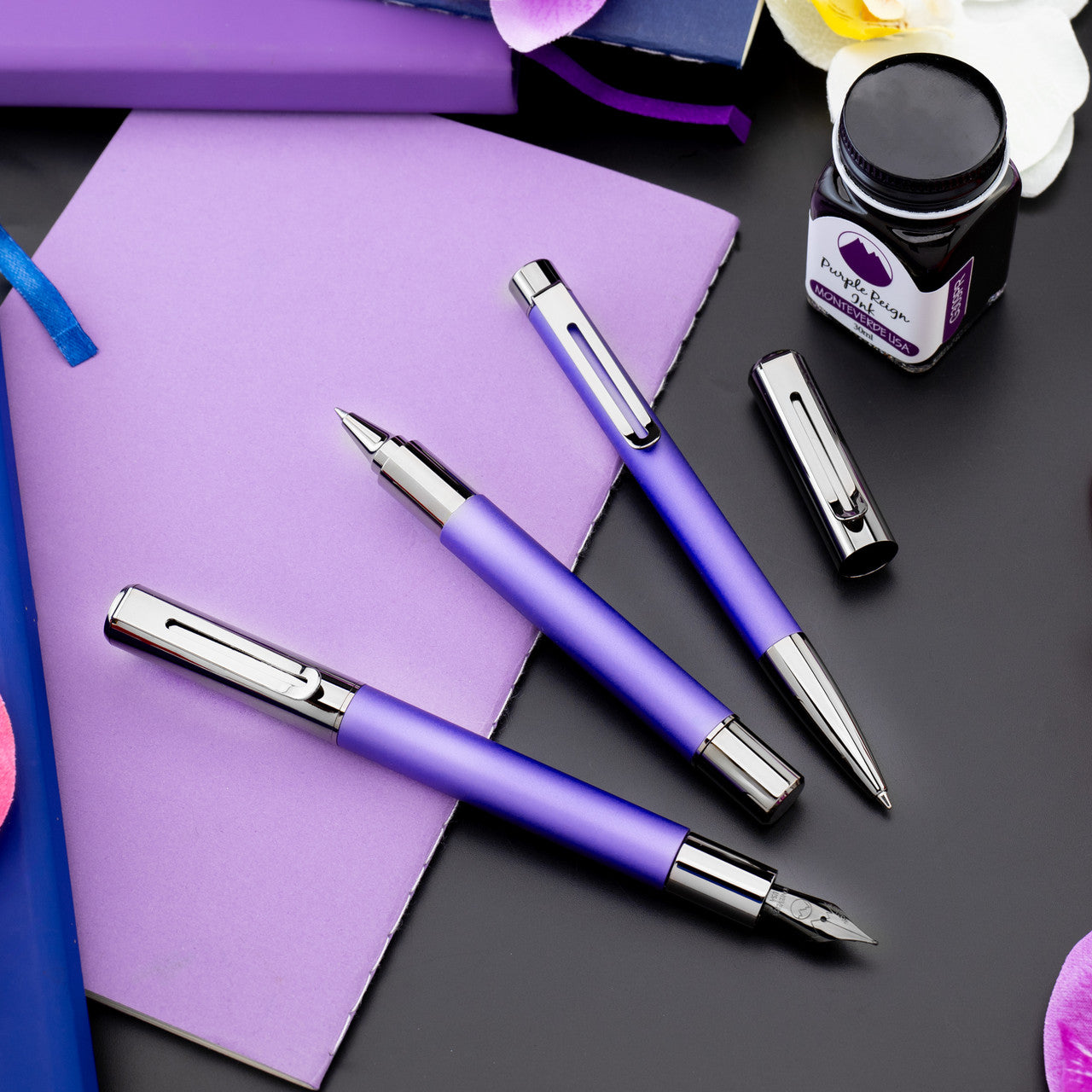 Monteverde Ritma 3 + 2 Piece Set - Midnight Orchid (2025 Special Edition)