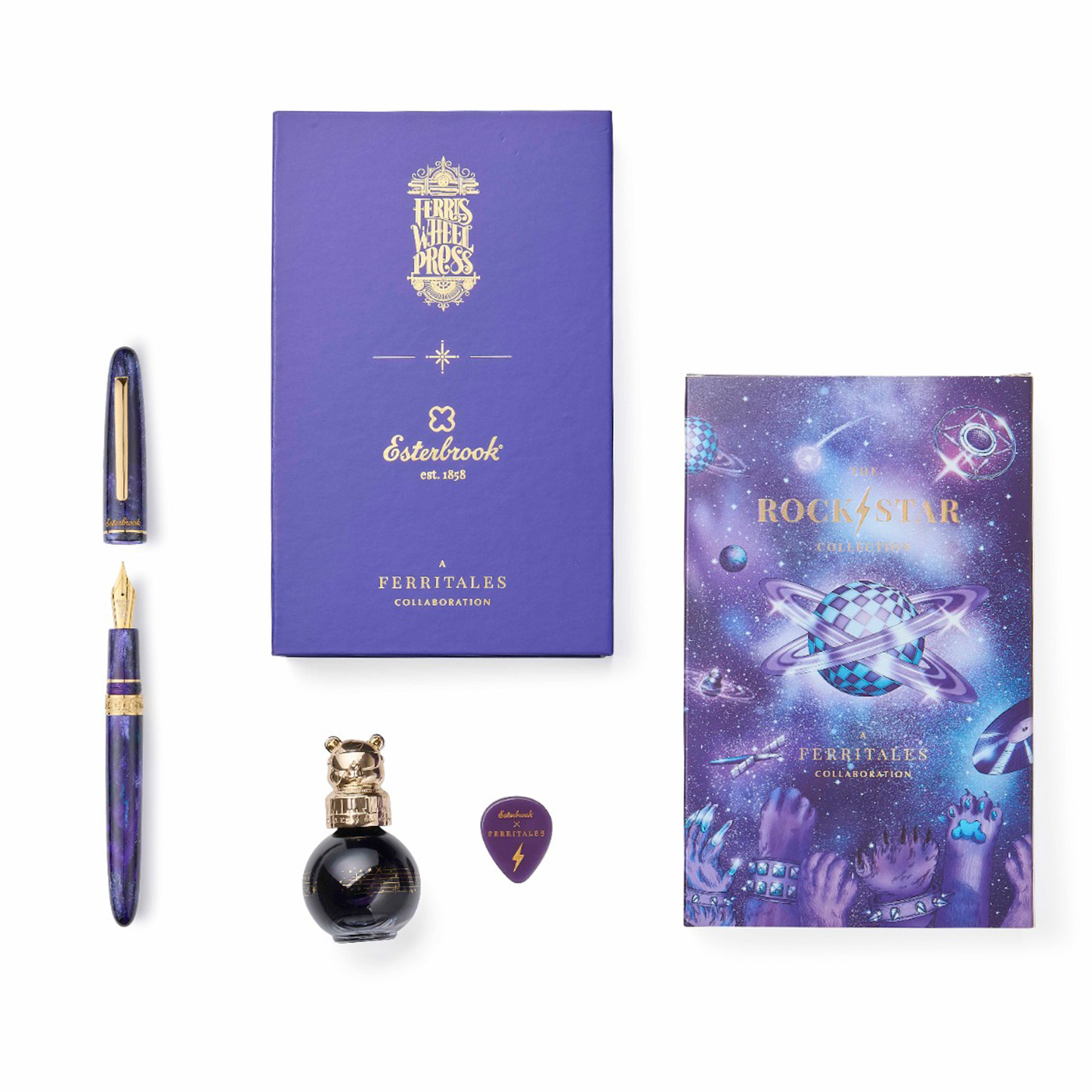 Esterbrook x Ferris Wheel Press Collection Estie Fountain Pen - Rockstar (Limited Edition)