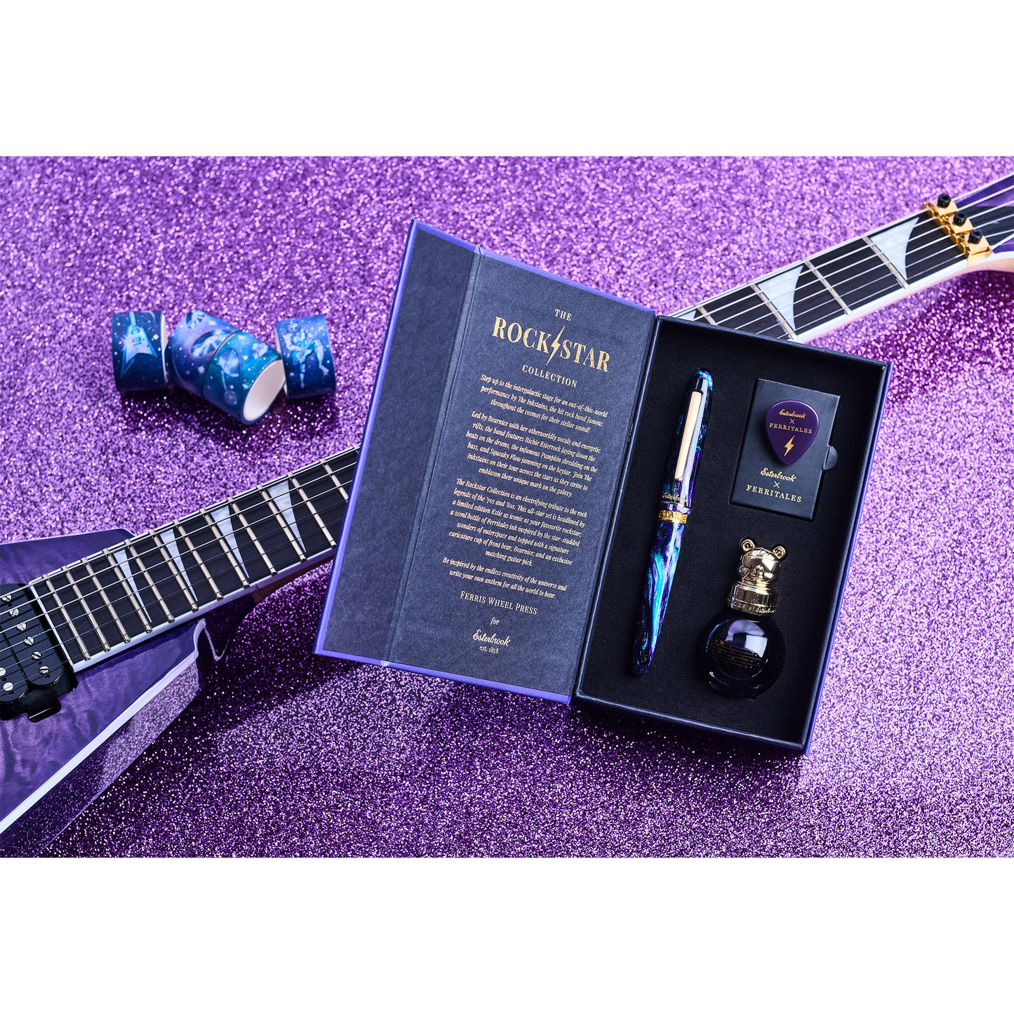 Esterbrook x Ferris Wheel Press Collection Estie Fountain Pen - Rockstar (Limited Edition)