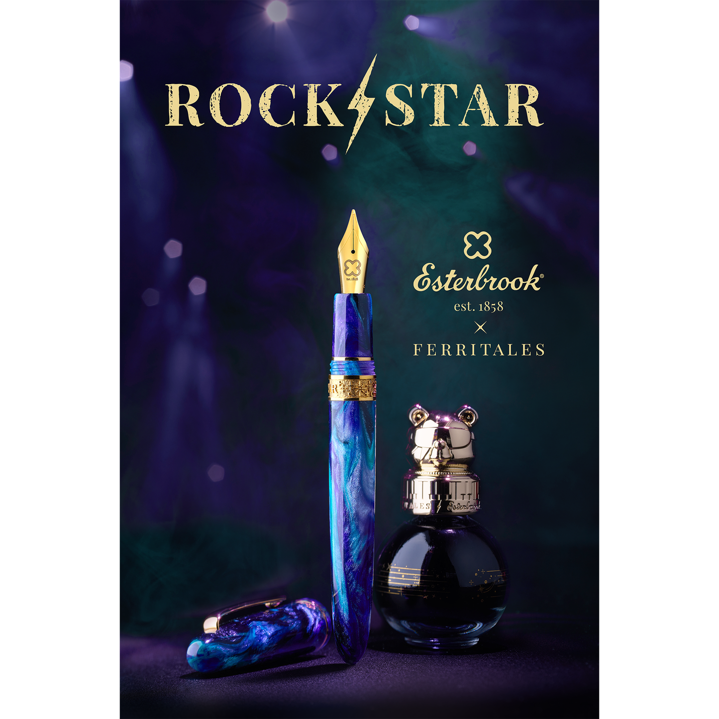 Esterbrook x Ferris Wheel Press Collection Estie Fountain Pen - Rockstar (Limited Edition)