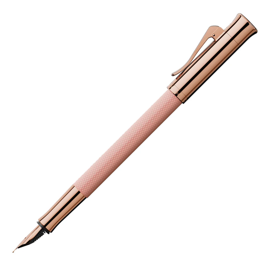 Graf von Faber-Castell Fountain Pen - Guilloche Rose Blush (18KT)