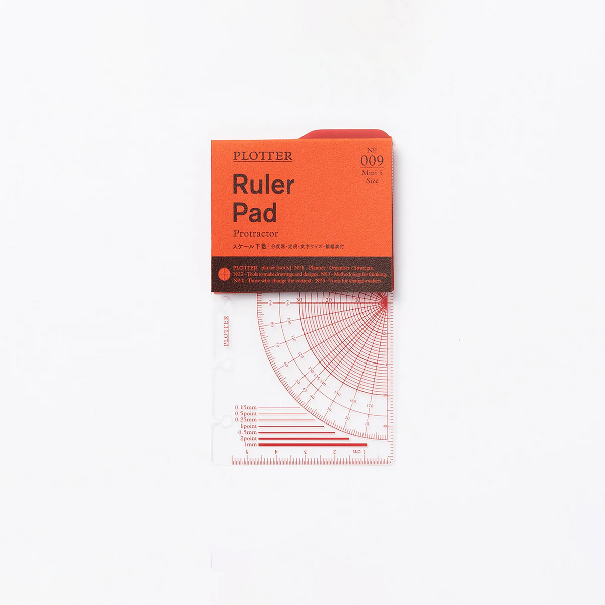 Small Ruler Pad PLOTTER Accessory Refill Ruler Pad - Mini 5 Size – Dromgoole's Fine ...