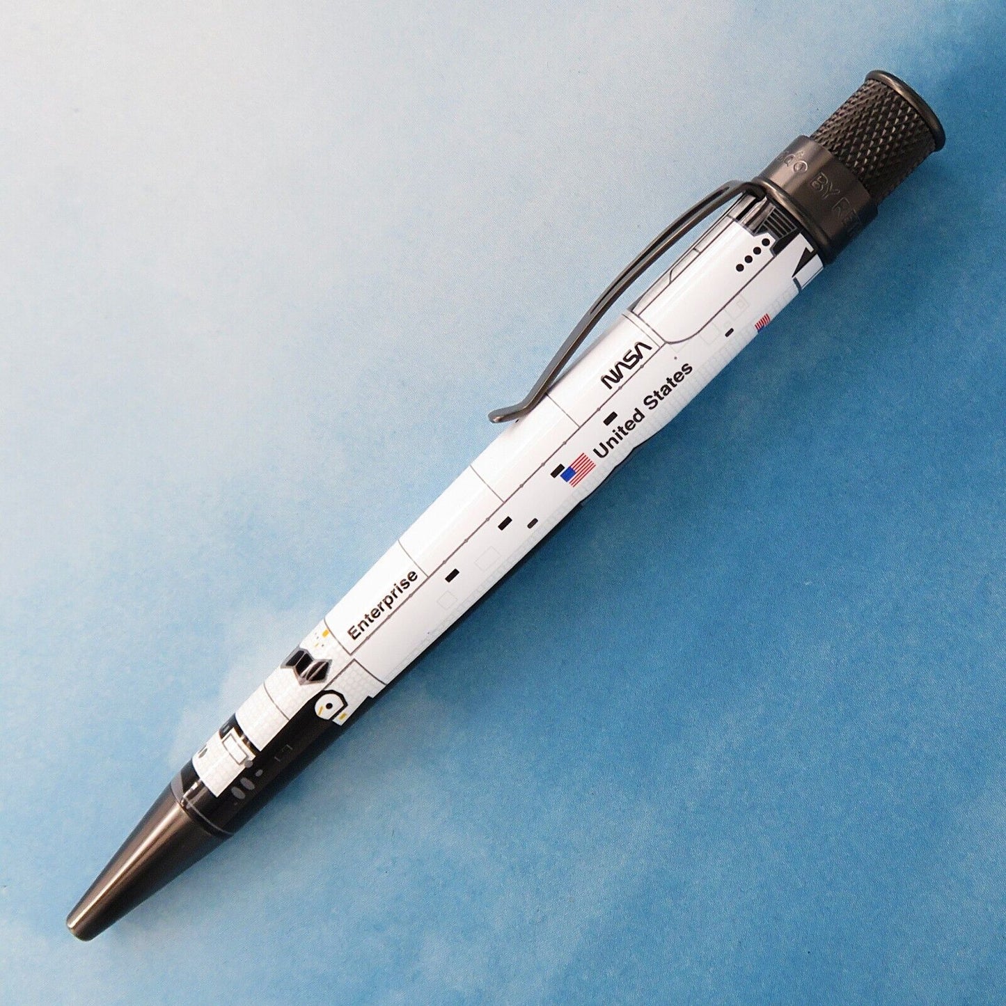 Retro 51 Collection Tornado Rollerball - Enterprise Shuttle - Open Tube