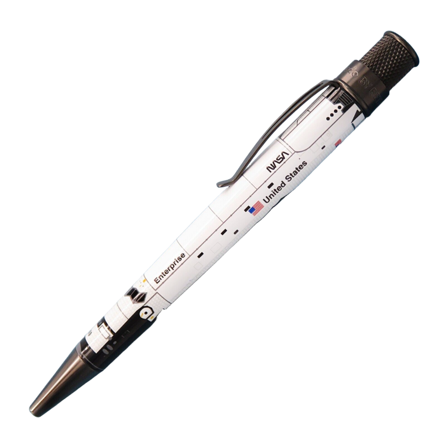 Retro 51 Collection Tornado Rollerball - Enterprise Shuttle - Open Tube