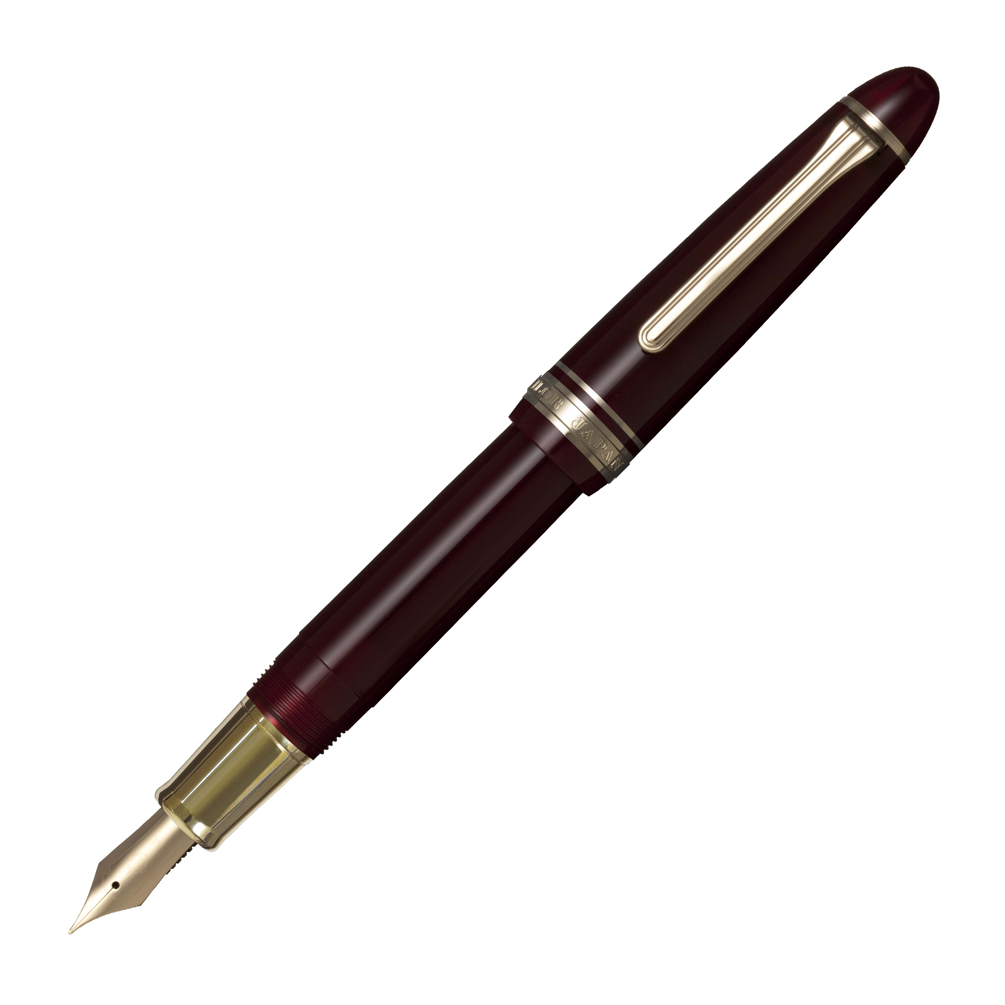 Sailor 1911L Casual L Stable Fountain Pen - Muted Red with Gold Trim ...