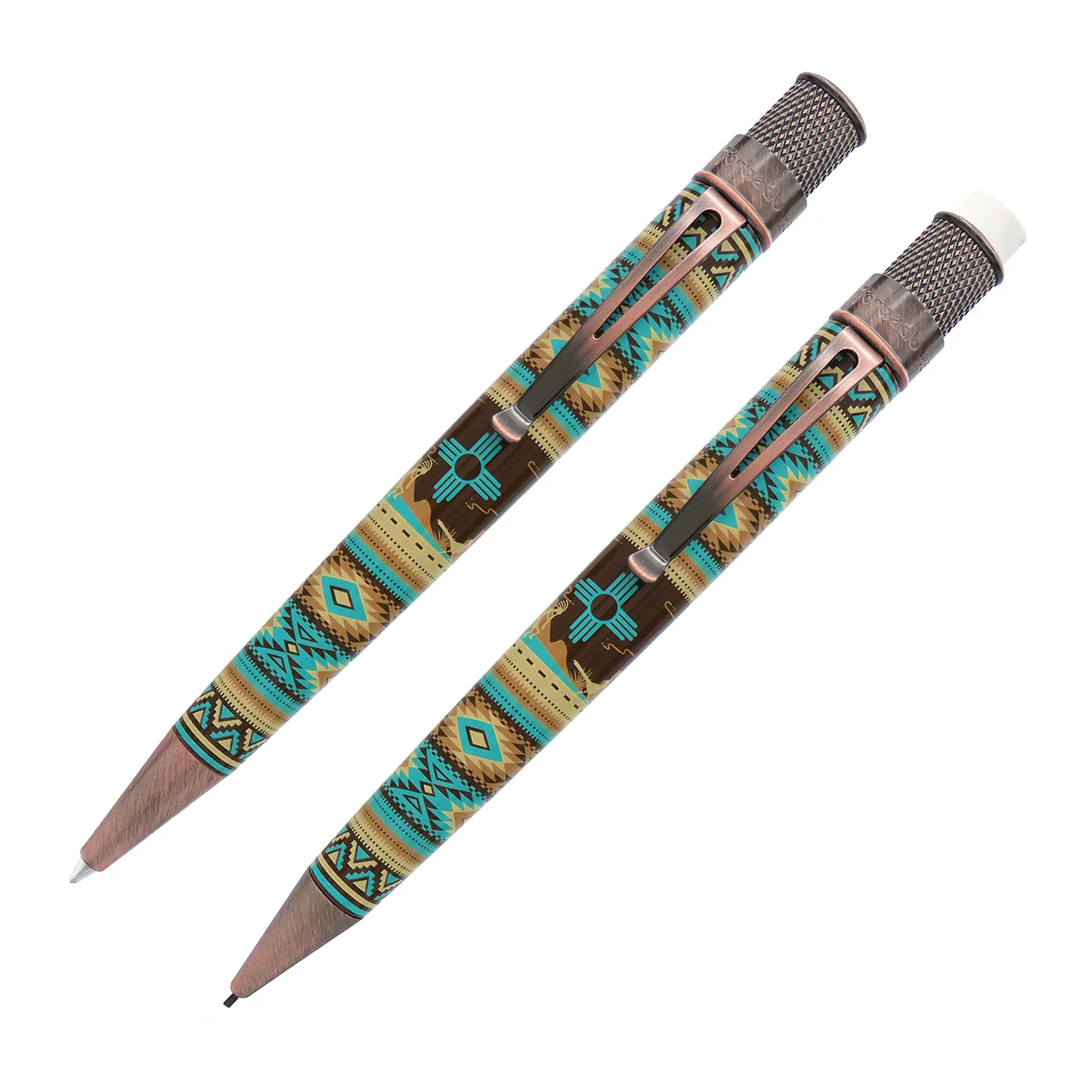 Retro 51 Collection Tornado Rollerball & Pencil Gift Set - Santa Fe (Santa Fe Pens Exclusive) (A/P)