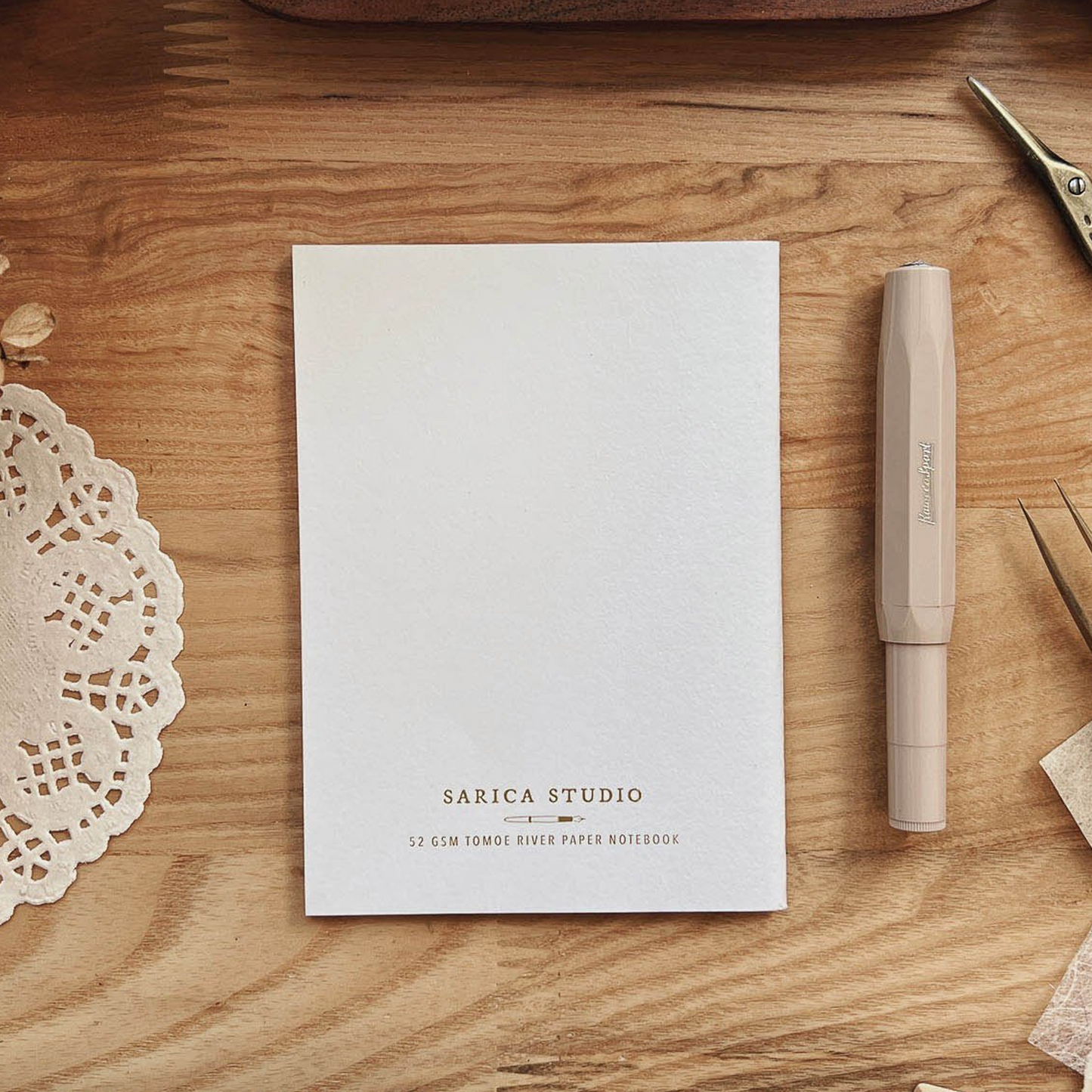 Sarica Studio Passport TN Notebook - Cream