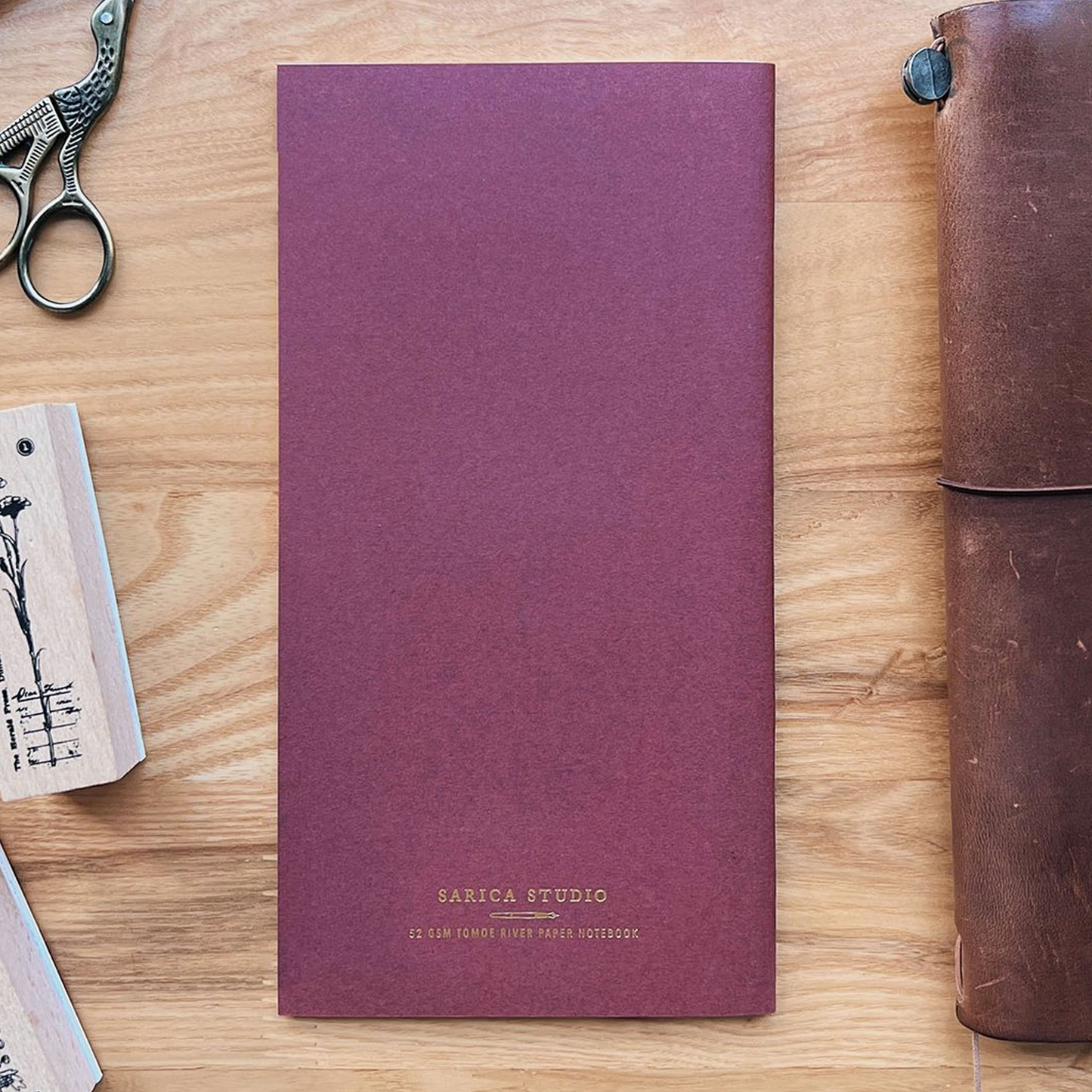 Sarica Studio Standard TN Notebook - Bordeaux