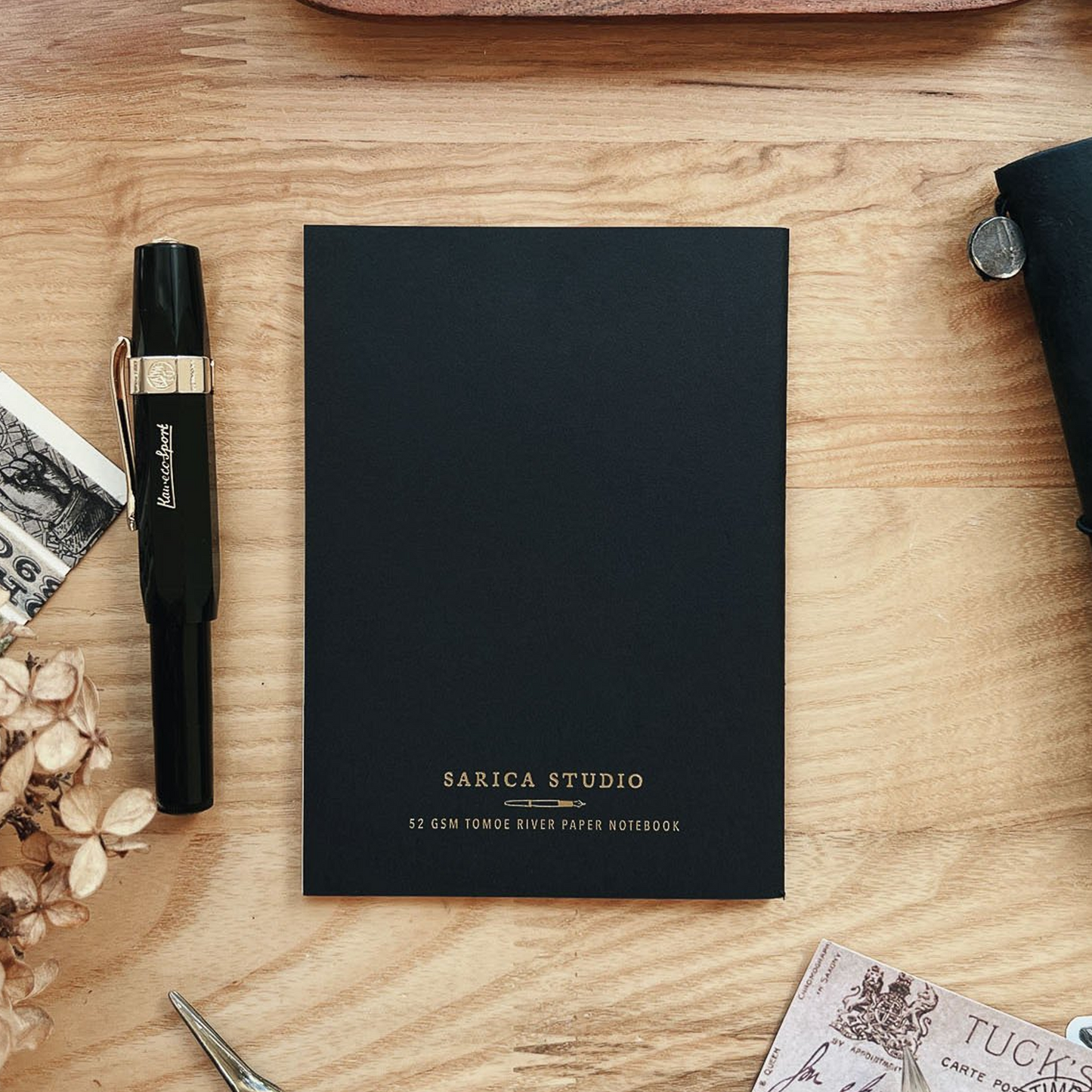 Sarica Studio Passport TN Notebook - Black