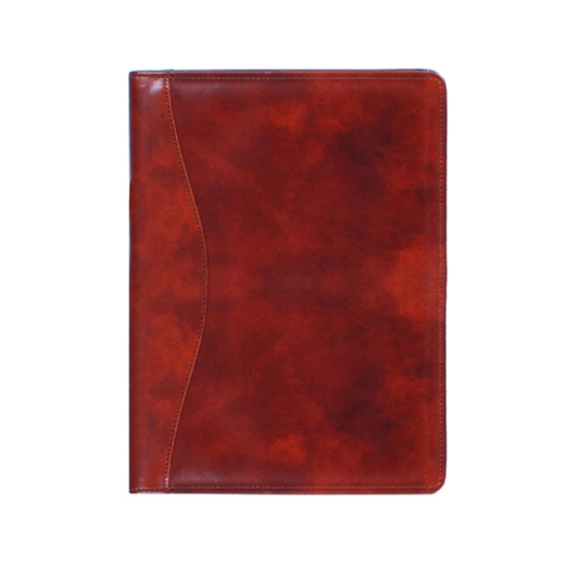 Scully 5012 Leather Pad Holder - Italian Mahogany