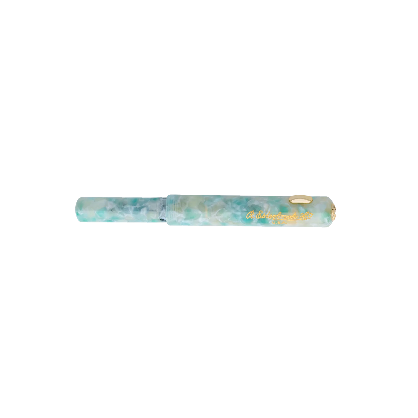 Esterbrook Niblet Fountain Pen - Sea Glass with Gold Trim
