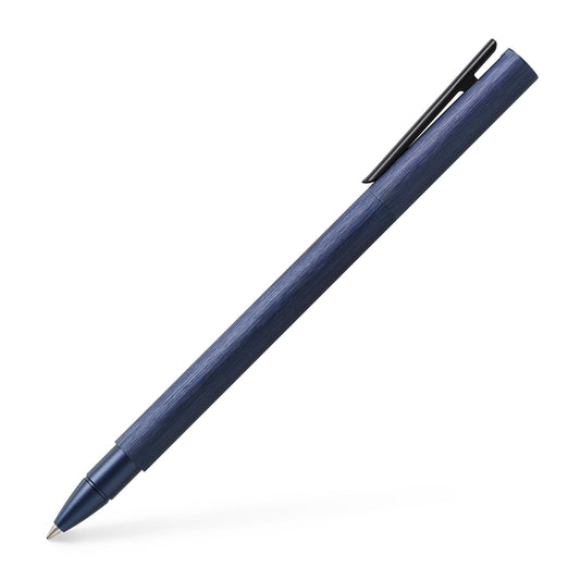Faber-Castell NEO Slim Rollerball - Aluminum Dark Blue